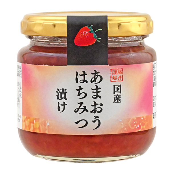 国産あまおうはちみつ漬け185g