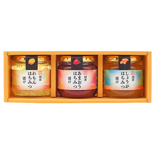 国産はちみつ漬けセットKH