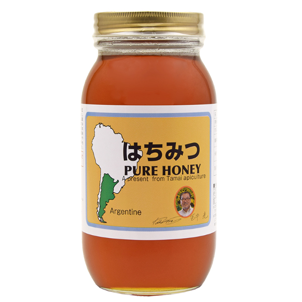 玉井さんのアルゼンチン産純粋はちみつ1kg